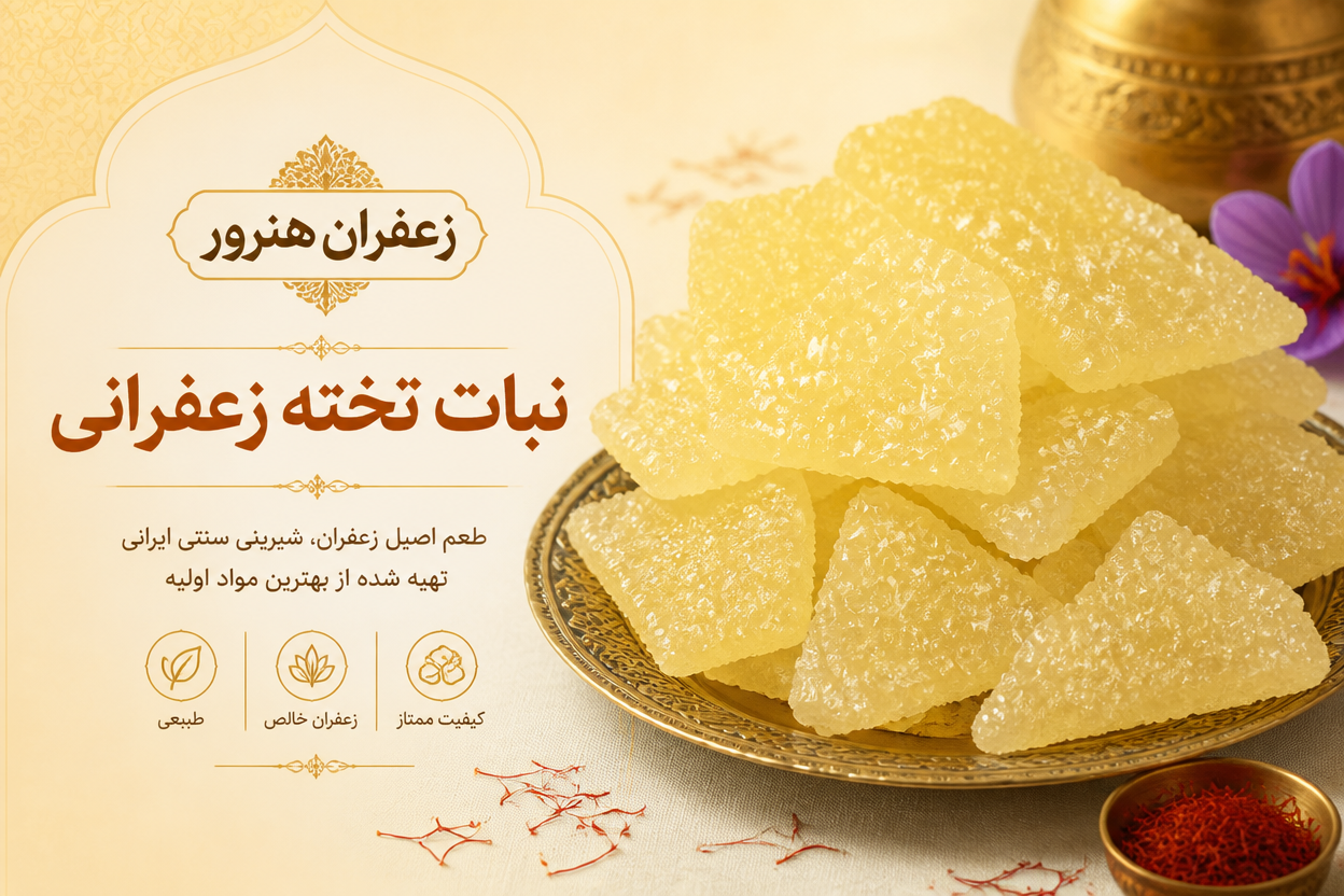 نبات تخته زعفرانی