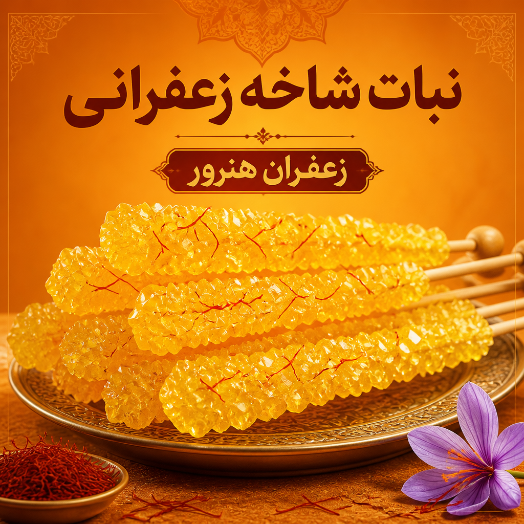 نبات شاخه زعفرانی